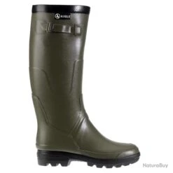 BOTTES AIGLE BENYL KAKI TAILLE 48 MOLLET XL=43.5 (253.85797;48)