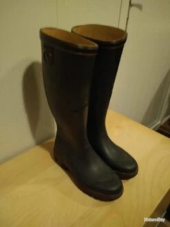 BOTTES AIGLE PARCOURS 2 POINTURE 39 COULEUR BRONZE