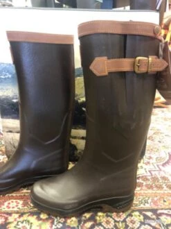 Botte Aigle Cuir Version Signature
