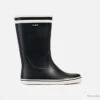 Bottes AIGLE MALOUINE 2 MARINE/BLANC