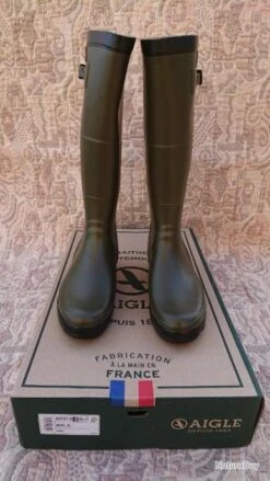 Bottes Aigle Benyl XL Kaki T45