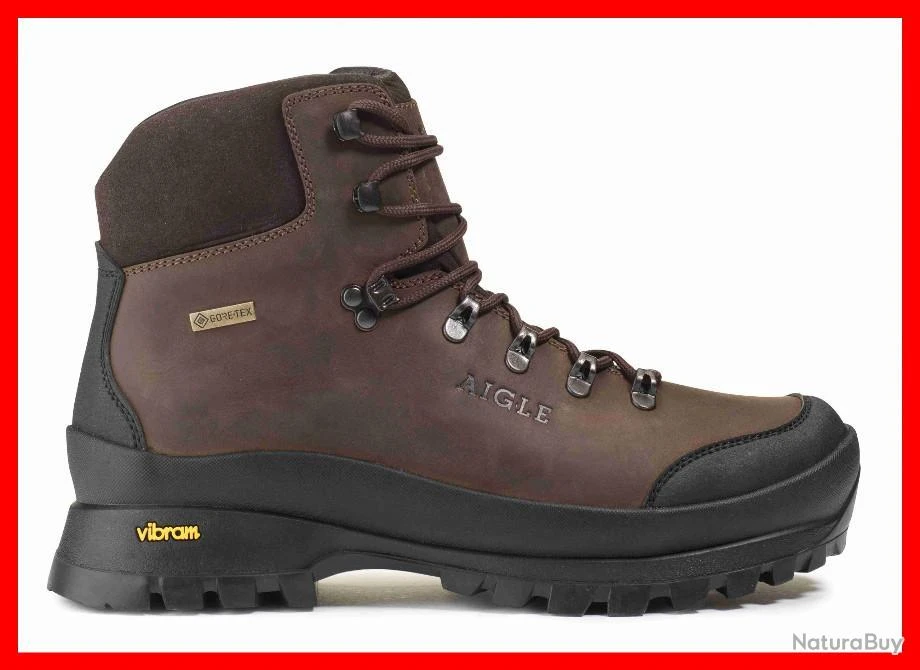CHAUSSURES AIGLE MUNTAGNA GTX MARRON P 42 1 CHAUSSURES AIGLE MUNTAGNA GTX MARRON P 42