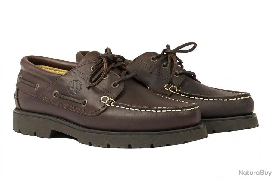 Aigle Chaussures En Cuir Tarmac Marron Foncé 1 Aigle Chaussures En Cuir Tarmac Marron Foncé
