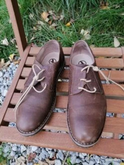 Très Belles Chaussures Basses Outdoor AIGLE T42 Cuir Grainé