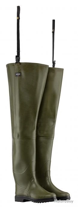 Cuissardes Caoutchouc Truite Aigle 2 Cuissardes Caoutchouc Truite Aigle – Image 2