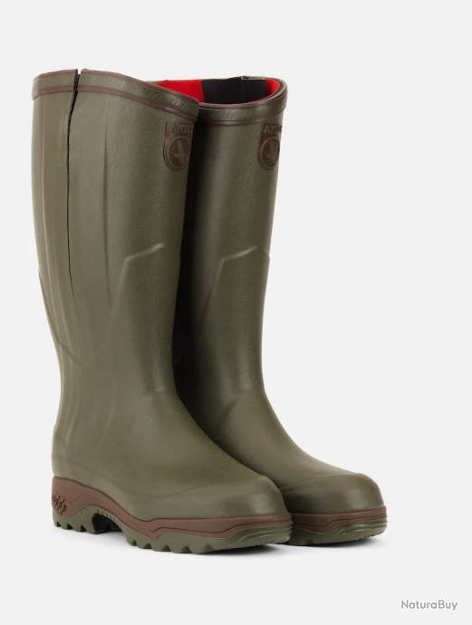 Bottes AIGLE Parcours 2 Iso Open Kaki 44 2 Bottes AIGLE Parcours 2 Iso Open Kaki 44 – Image 2