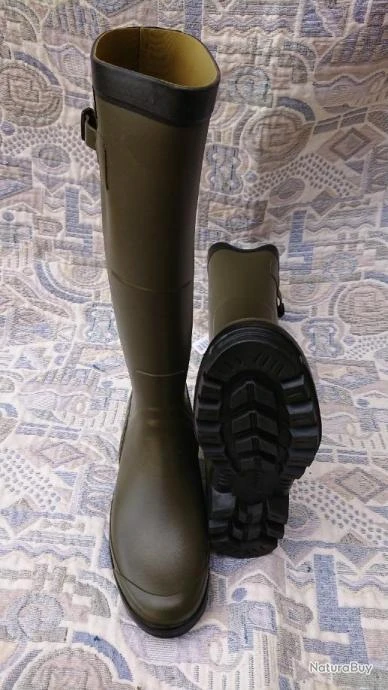 Bottes Aigle Benyl XL Kaki T46 2 Bottes Aigle Benyl XL Kaki T46 – Image 2