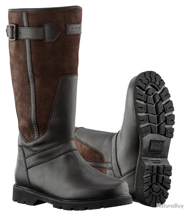 Bottes Aigle Fourrées Inverss GTX Homme BOTTES H INVERSS GTX MARRON 2 Bottes Aigle Fourrées Inverss GTX Homme BOTTES H INVERSS GTX MARRON – Image 2
