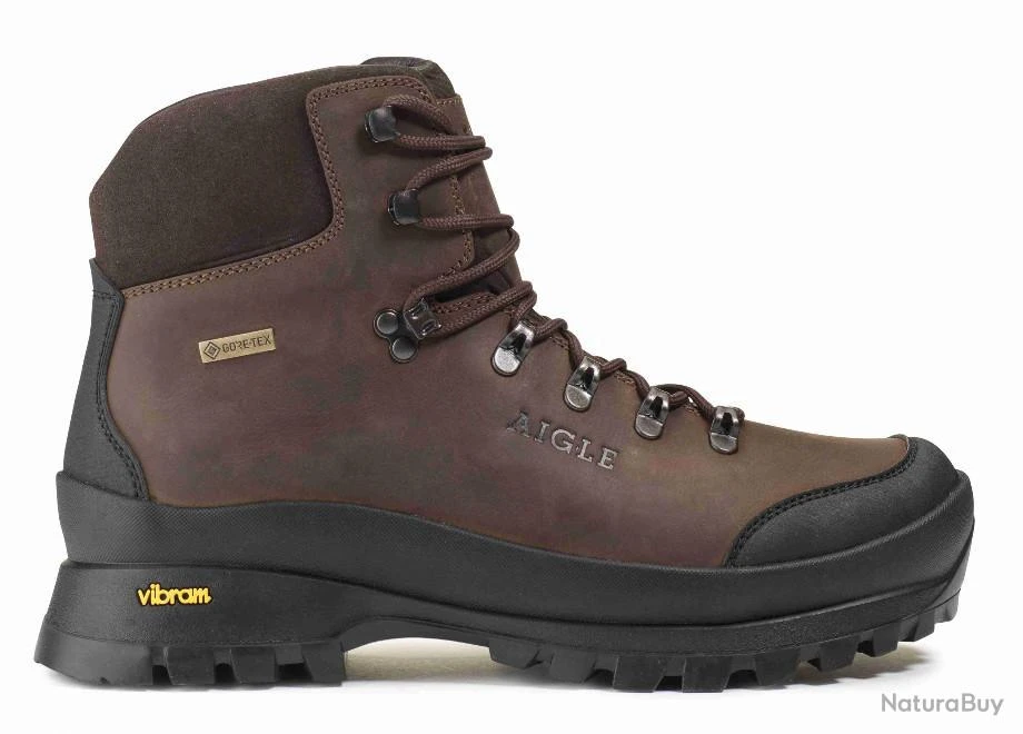 CHAUSSURES AIGLE MUNTAGNA GTX MARRON P 46 2 CHAUSSURES AIGLE MUNTAGNA GTX MARRON P 46 – Image 2