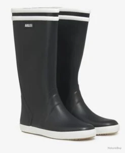 AIGLE - BOTTES HOMME GOELAND 2 MARINE/BLANC P.46 7 AIGLE - BOTTES HOMME GOELAND 2 MARINE/BLANC P.46 -Aigle 00003 AIGLE BOTTES HOMME GOELAND 2 MARINE BLANC P.46