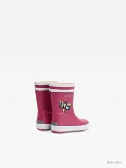 Bottes De Pluie Baby Flac AIGLE 23 Butterfly -Aigle 00003 Bottes de pluie Baby Flac AIGLE 23 Butterfly
