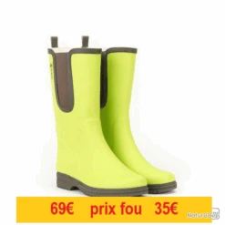 Bottes Femme AIGLE EGOA KIWI/KAKI P36