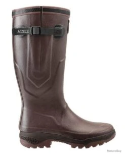 Aigle Botte Caoutchouc Parcours 2 ISO Couleur Brune.