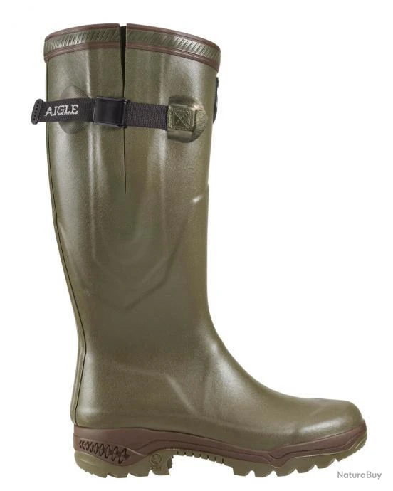 Aigle Botte Caoutchouc Parcours 2 ISO Couleur Olive. 1 Aigle Botte Caoutchouc Parcours 2 ISO Couleur Olive.