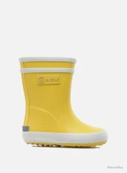 Bottes De Pluie Baby Flac AIGLE Jaune 20 10 Bottes De Pluie Baby Flac AIGLE Jaune 20 -Aigle 00004 Bottes de pluie Baby Flac AIGLE Jaune 20