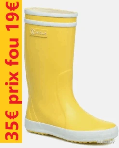 Bottes ENFANT Aigle Lolly-pop Jaune 30
