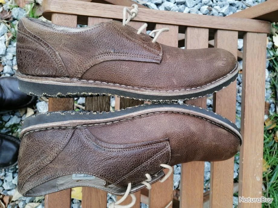 Très Belles Chaussures Basses Outdoor AIGLE T42 Cuir Grainé 5 Très Belles Chaussures Basses Outdoor AIGLE T42 Cuir Grainé – Image 5