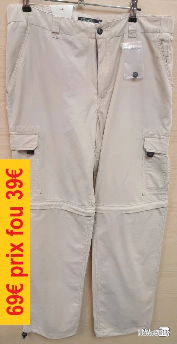 PANTALON SHORT LEGER AIGLE CORTO BEIGE 42 505510-42JS 1 PANTALON SHORT LEGER AIGLE CORTO BEIGE 42 505510-42JS