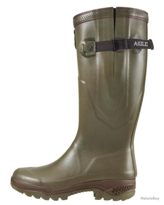 Aigle Bottes Caoutchouc Parcours 2 Vario Couleur Olive. 2 Aigle Bottes Caoutchouc Parcours 2 Vario Couleur Olive. – Image 2