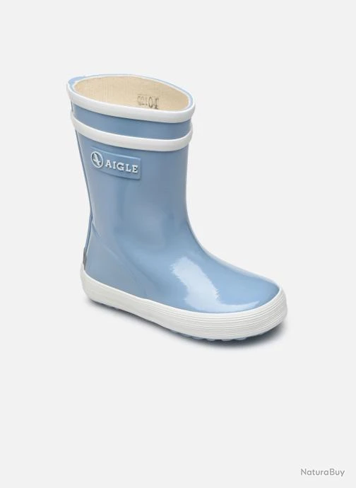 Bottes De Pluie Baby Flac AIGLE Bleu / Ciel 19 7 Bottes De Pluie Baby Flac AIGLE Bleu / Ciel 19 – Image 7
