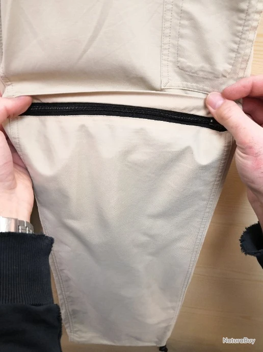 PANTALON SHORT LEGER AIGLE CORTO BEIGE 42 505510-42JS 3 PANTALON SHORT LEGER AIGLE CORTO BEIGE 42 505510-42JS – Image 3