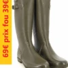 Bottes Aigle Chantebelle Enfant Kaki P31
