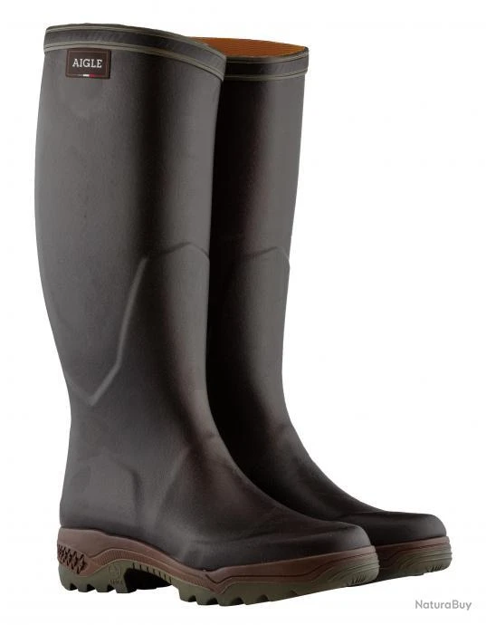 Bottes De Chasse Aigle Parcours Brun-45 1 Bottes De Chasse Aigle Parcours Brun-45