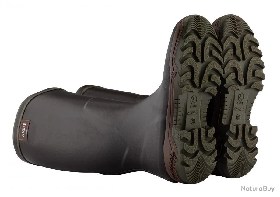 Bottes De Chasse Aigle Parcours Brun-45 3 Bottes De Chasse Aigle Parcours Brun-45 – Image 3