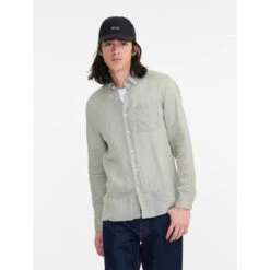 Chemise Lin à Manches Longues Aigle 27 Chemise Lin à Manches Longues Aigle -Aigle chemise lin a manches longues aigle 11