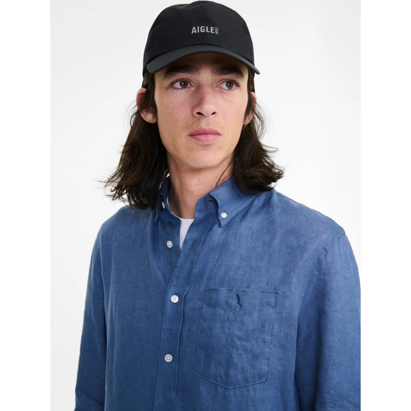 Chemise Lin à Manches Longues Aigle 4 Chemise Lin à Manches Longues Aigle – Image 4
