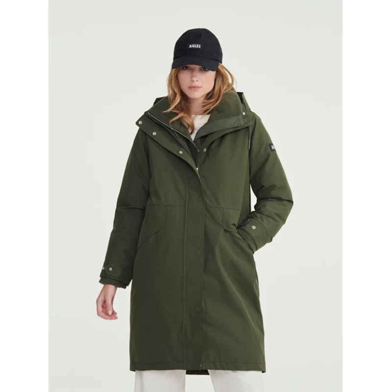 Parka Très Chaude Longue Gore-Tex® Femme Aigle 2 Parka Très Chaude Longue Gore-Tex® Femme Aigle – Image 2