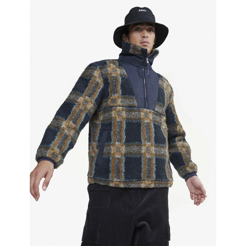 Pull Sherpa Col Zip Polaire Aigle 2 Pull Sherpa Col Zip Polaire Aigle – Image 2