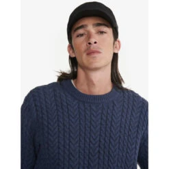 Pull Torsadé Col Rond Aigle 16 Pull Torsadé Col Rond Aigle -Aigle pull torsade col rond aigle 3