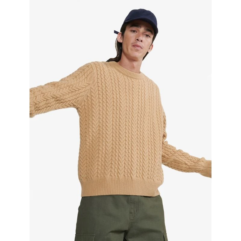 Pull Torsadé Col Rond Aigle 9 Pull Torsadé Col Rond Aigle – Image 9