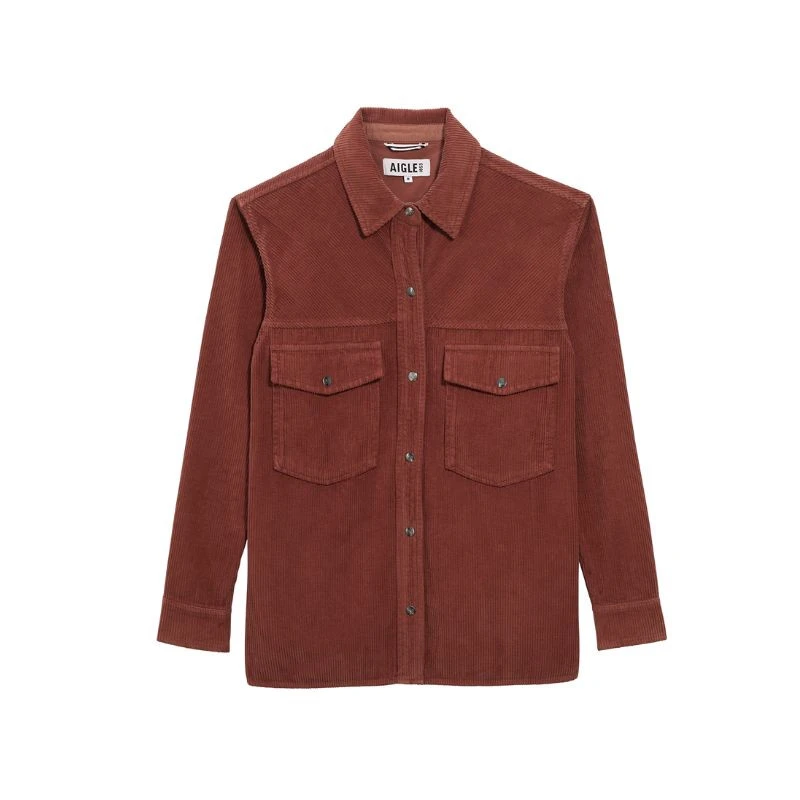 Surchemise En Velours Côtelé Femme Aigle 1 Surchemise En Velours Côtelé Femme Aigle