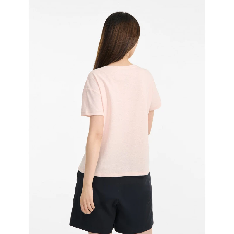 T-Shirt Col V En Coton Lin Aigle 8 T-Shirt Col V En Coton Lin Aigle – Image 8