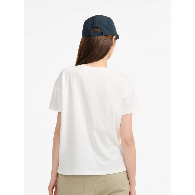 T-Shirt Col V En Coton Lin Aigle 11 T-Shirt Col V En Coton Lin Aigle – Image 11