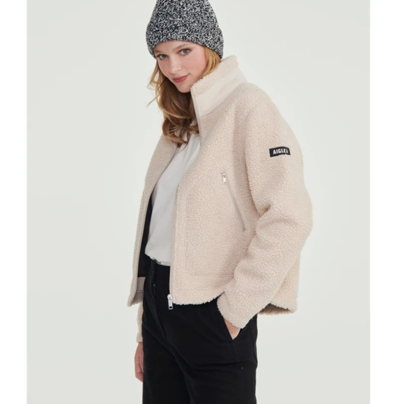 Veste Polaire Sherpa Zippée Femme Aigle 4 Veste Polaire Sherpa Zippée Femme Aigle – Image 4