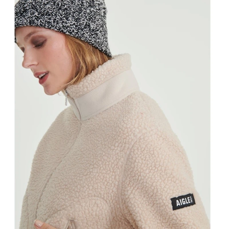 Veste Polaire Sherpa Zippée Femme Aigle 5 Veste Polaire Sherpa Zippée Femme Aigle – Image 5