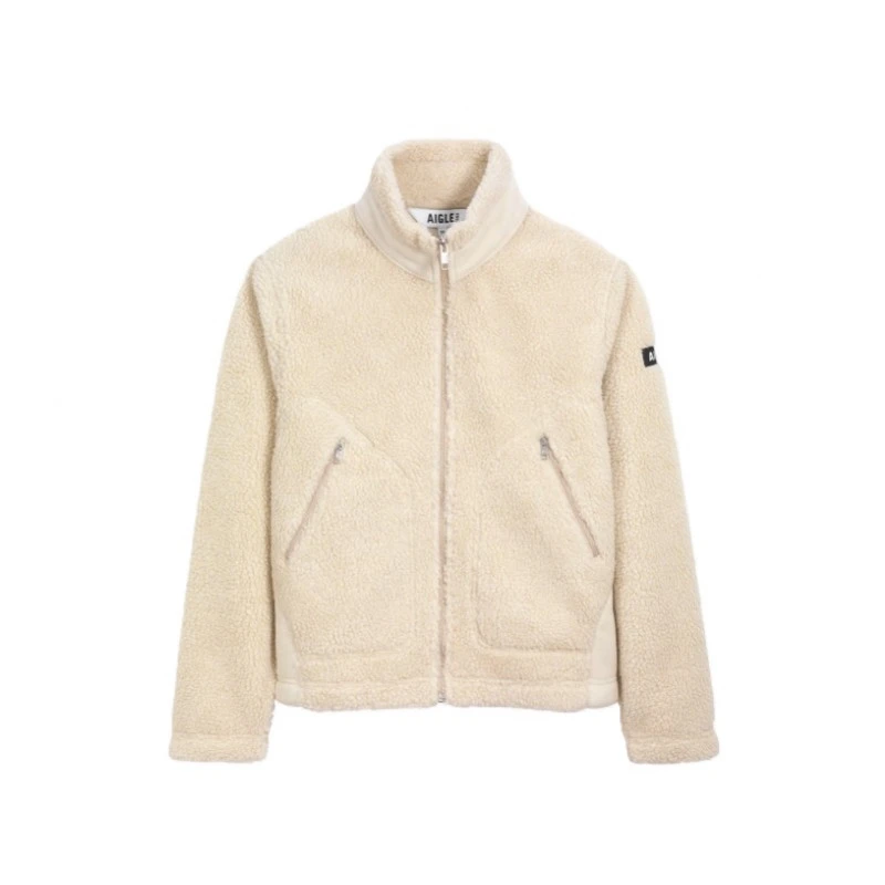 Veste Polaire Sherpa Zippée Femme Aigle 1 Veste Polaire Sherpa Zippée Femme Aigle